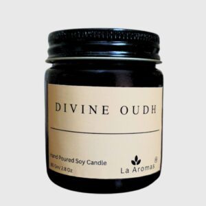 Divine oudh soy candle