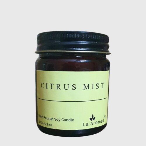 Citrus mist soy candle