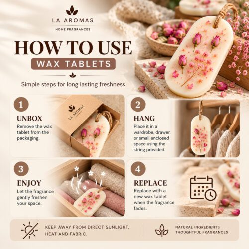 How to use La Aromas Wax Tablets