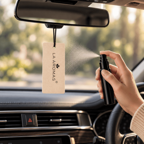 La Aromas car perfume spray