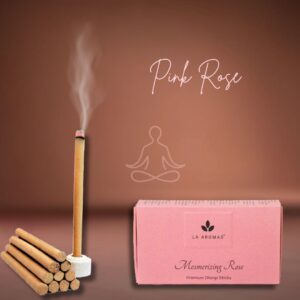 Rose Charcoal Free Dhoop La Aromas