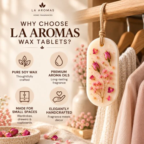 why choose La Aromas Wax Tablets
