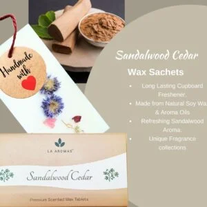 Sandalwood Cedar Wax Tablet