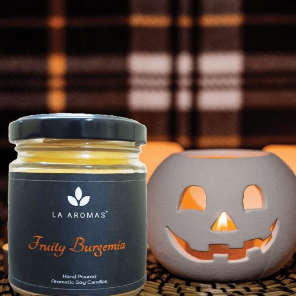 Fruity Bergemia scented candle