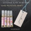 Luxury car perfume collection