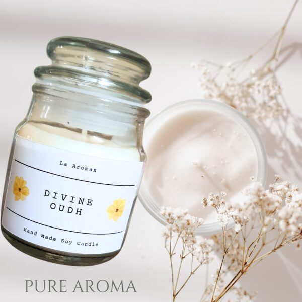 Oudh soy Candles La Aromas Pune