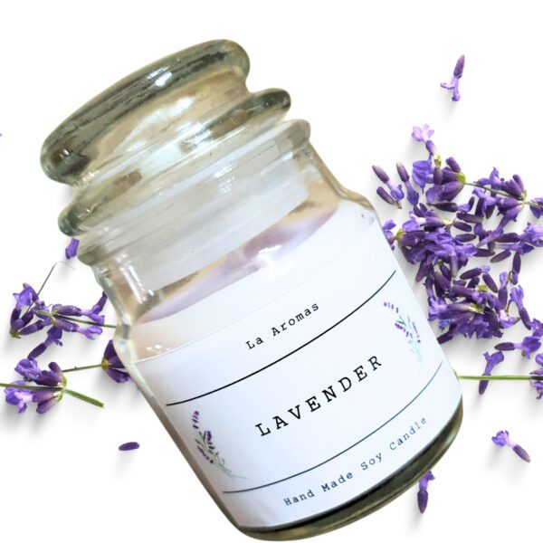 Lavener soy Candles La Aromas