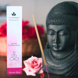 Mysore Rose Incense sticks La Aromas