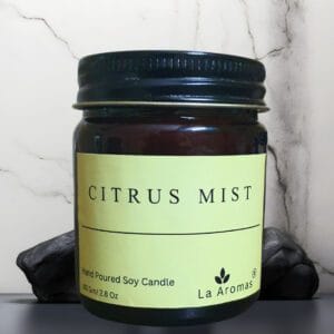 Citrus Mist Home Fragrance scented Candle