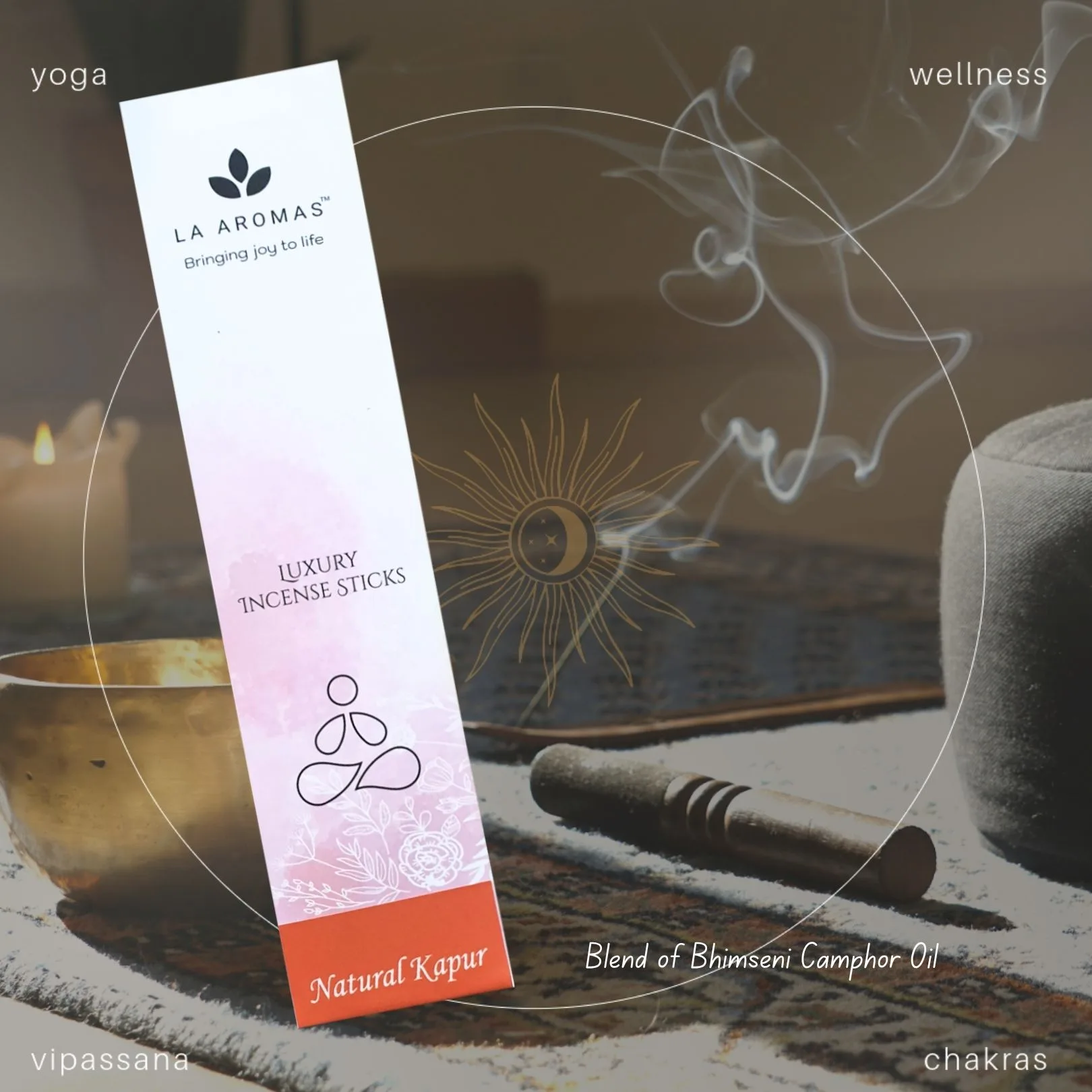 Charcoal Free Kapur agarbatti La Aromas