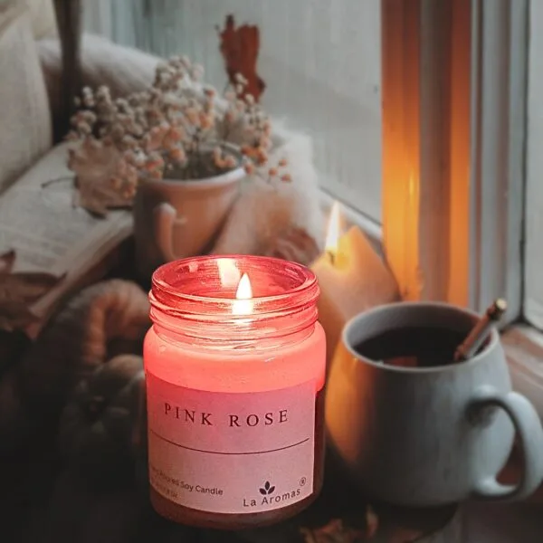 Scented Soy Wax Candle La Aromas