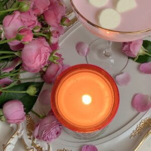 Lit Candle La Aromas