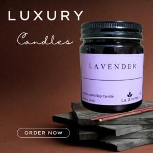 Lavender Soy Candle La Aromas