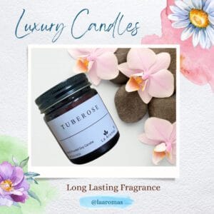 Best Scented Candle Tuberose from La Aromas